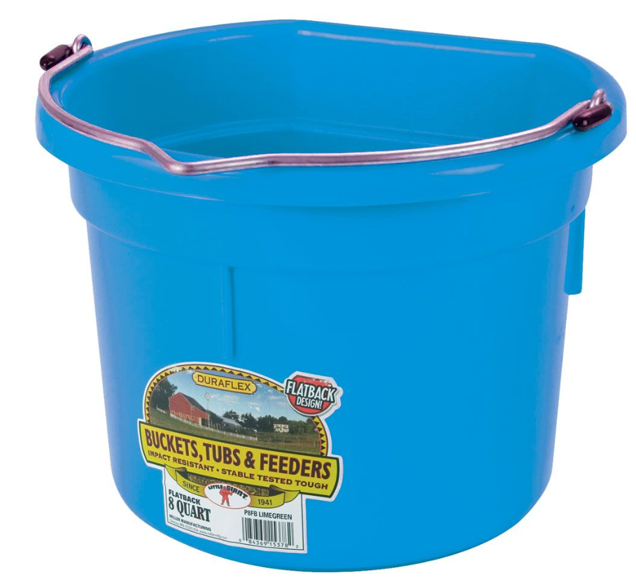 Feed Bucket Flat Back 19L