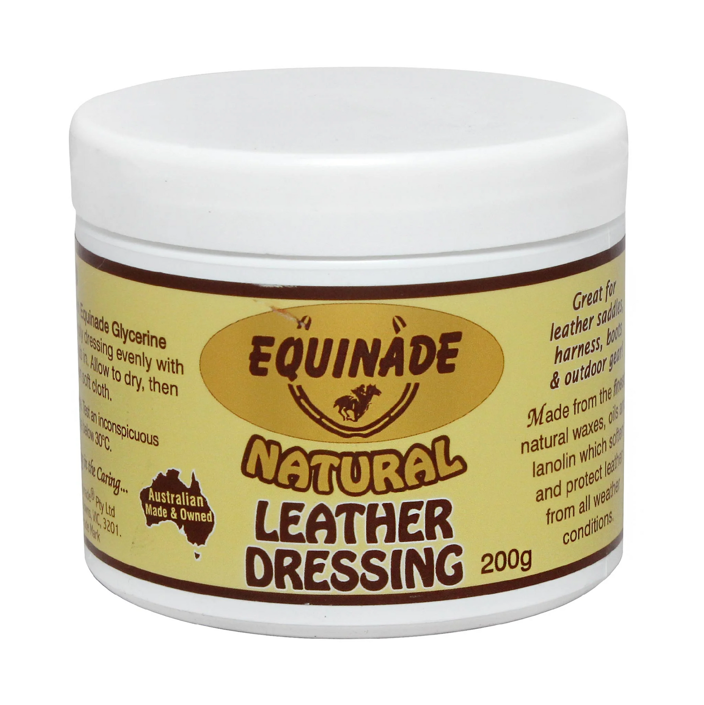 Equinade Natural Leather Dressing 200g