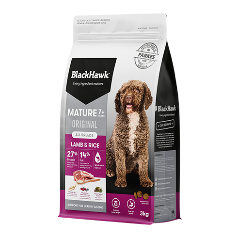 Blackhawk Original Mature 7+ Dog Lamb & Rice [Siz:3kg]