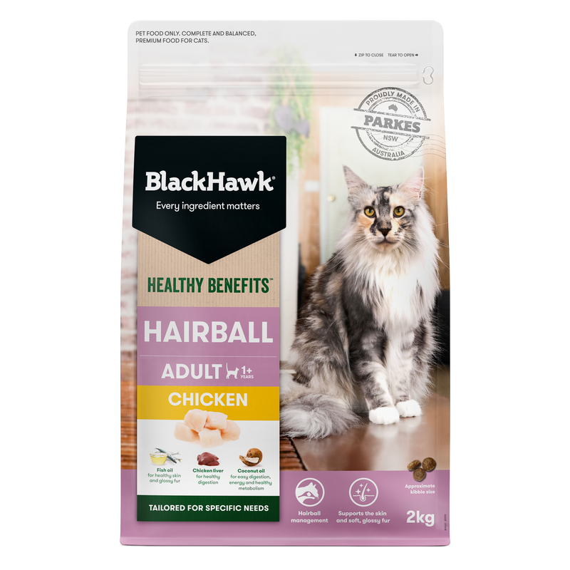 Blackhawk Adult Cat Healthy Benefits Hairball Chicken [Siz:2kg]