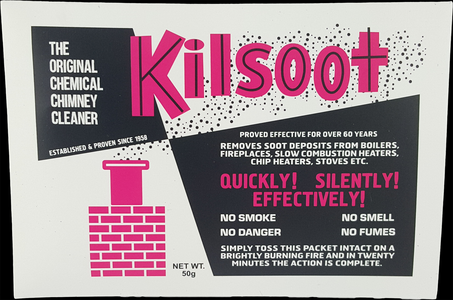 Agboss Kilsoot Chimney Cleaner [Siz:50g]
