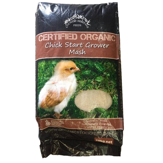 Country Heritage Organic Chick Starter Grower Mash 20kg