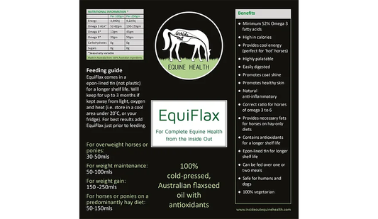 Inside Out Equine Health Flaxseed Oil [Siz:5L]