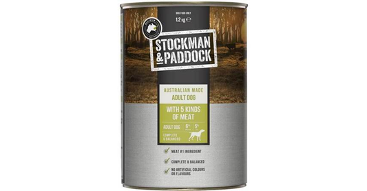 Stockman Paddock Cans [Siz:12 x 700g Fla:Beef]