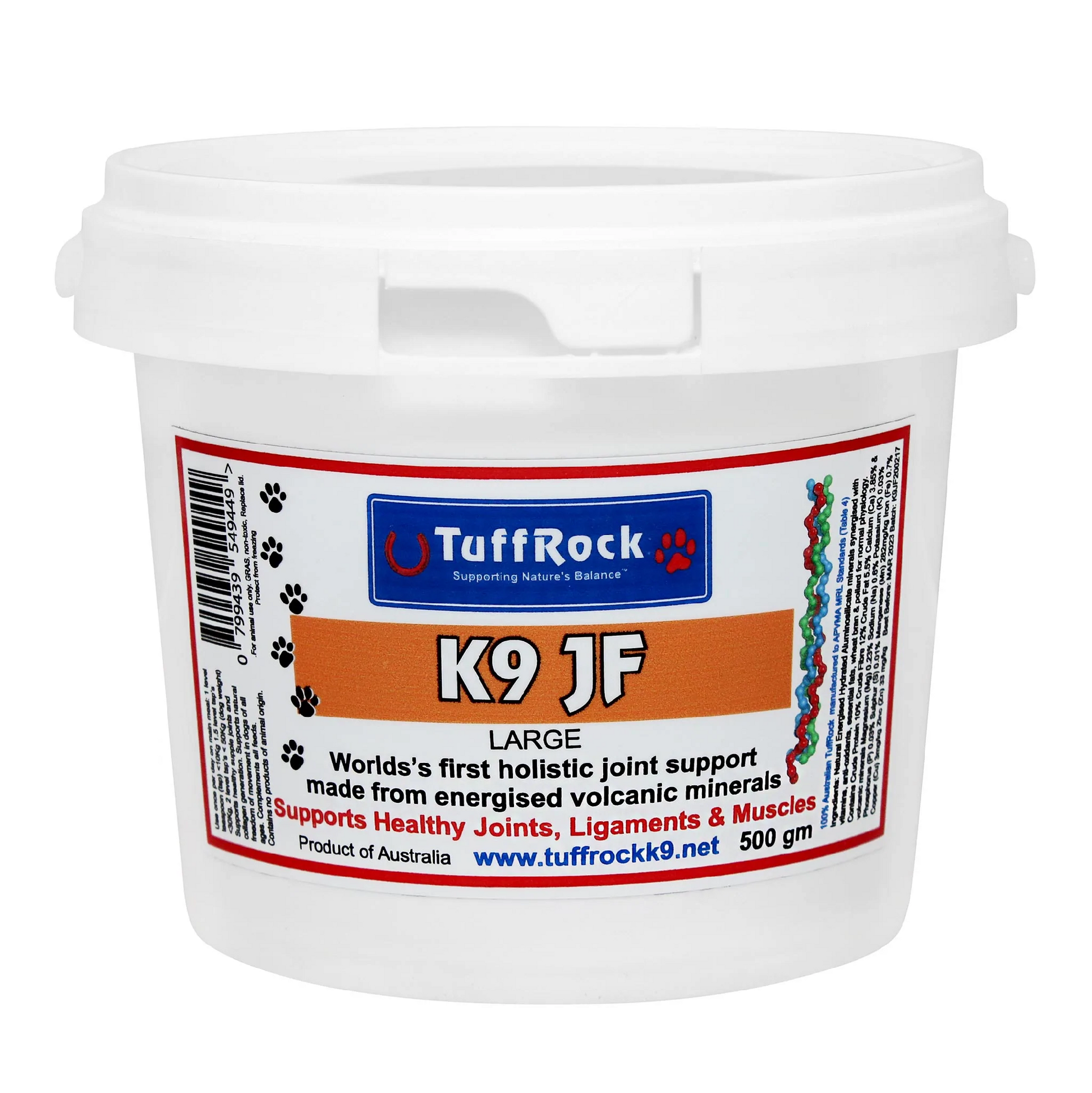 Tuffrock K9 JF (Joint Formula) [Siz:275g]