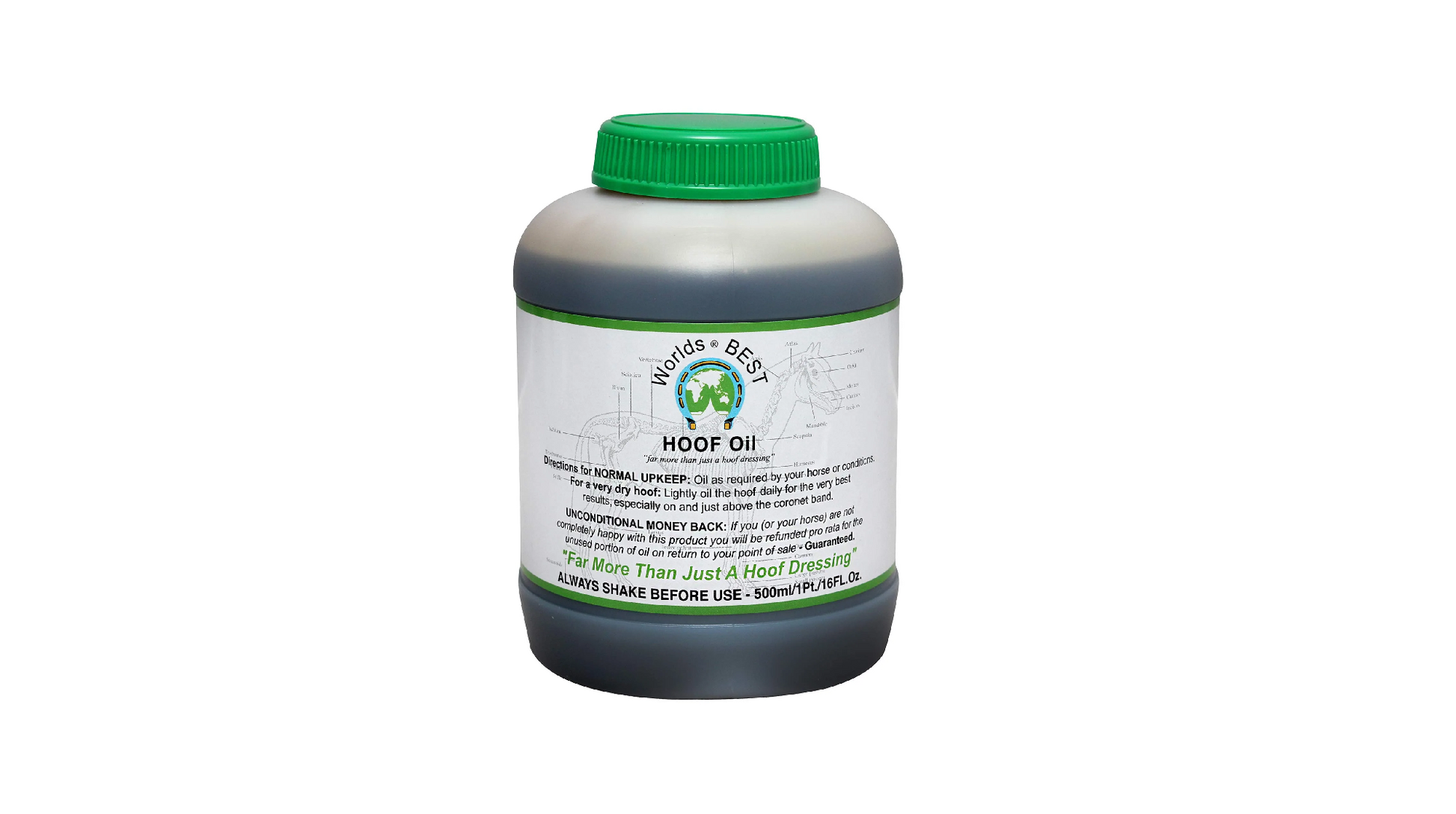 Worlds Best Hoof Oil 500ml