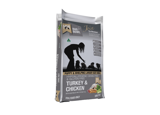 Meals For Mutts Large Breed Puppy Grain Free Turkey & Chicken [Siz:2.5kg]