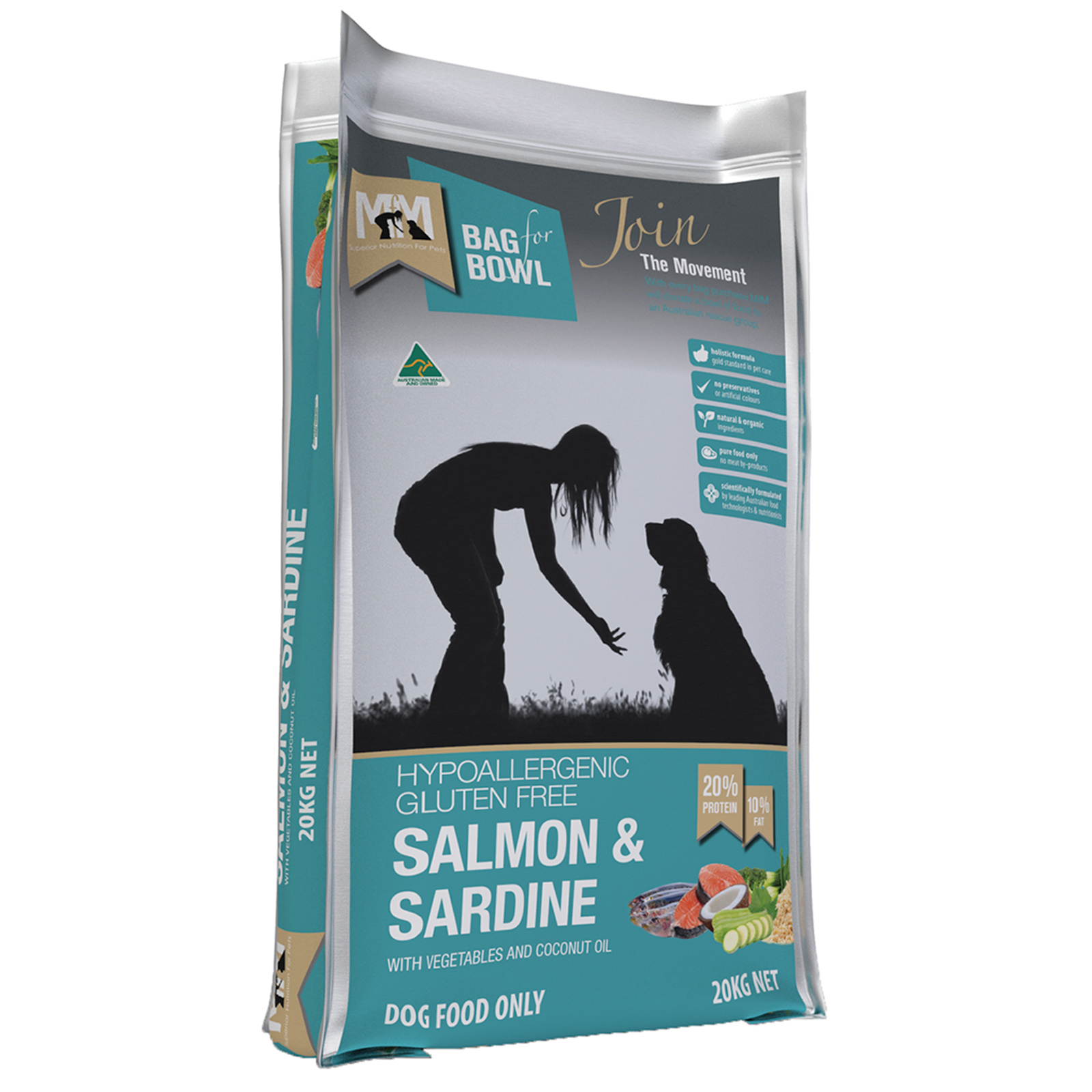 Meals For Mutts Dog Salmon & Sardine [Siz:2.5kg]