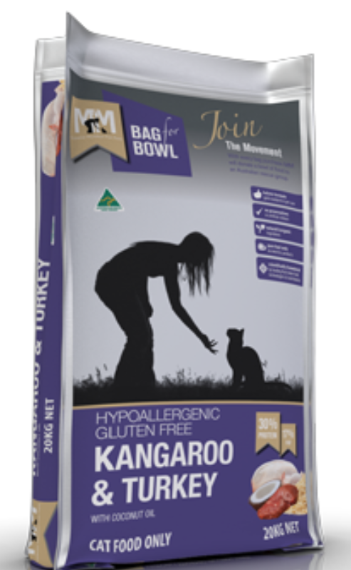 Meals For Mutts Cat Kangaroo & Turkey [Siz:20kg]