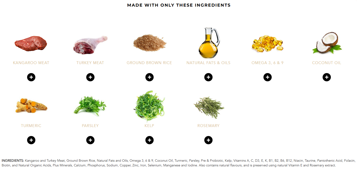 Meals For Mutts Cat Kangaroo & Turkey [Siz:20kg]