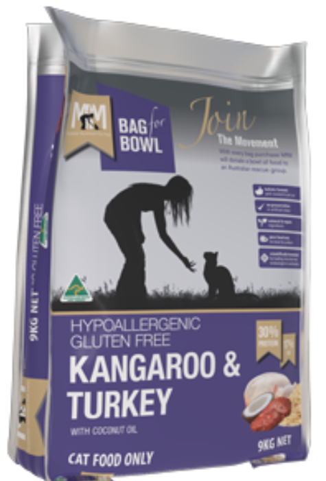 Meals For Mutts Cat Kangaroo & Turkey [Siz:9kg]