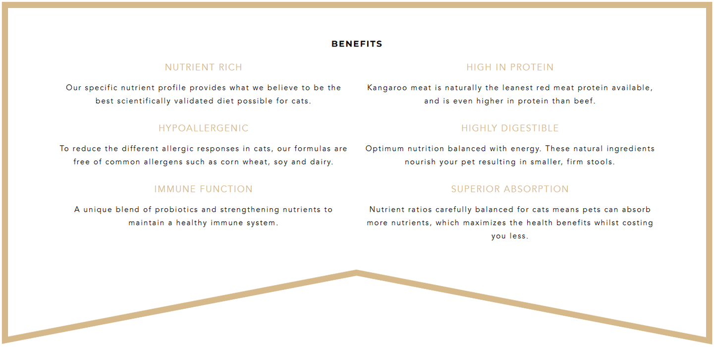 Meals For Mutts Cat Kangaroo & Turkey [Siz:9kg]