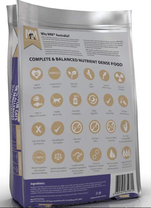 Meals For Mutts Cat Kangaroo & Turkey [Siz:9kg]