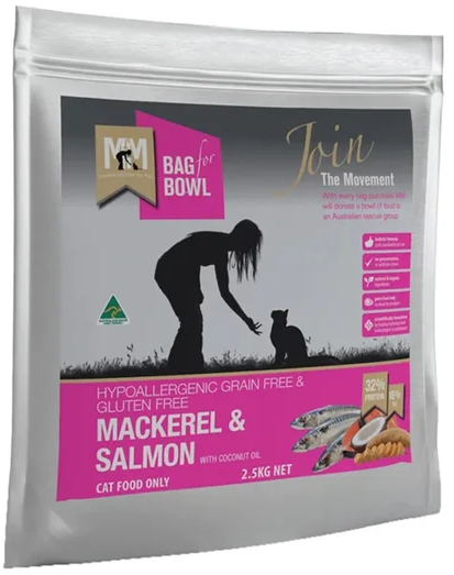 Meals For Mutts Cat Grain Free Mackerel & Salmon [Siz:2.5kg]