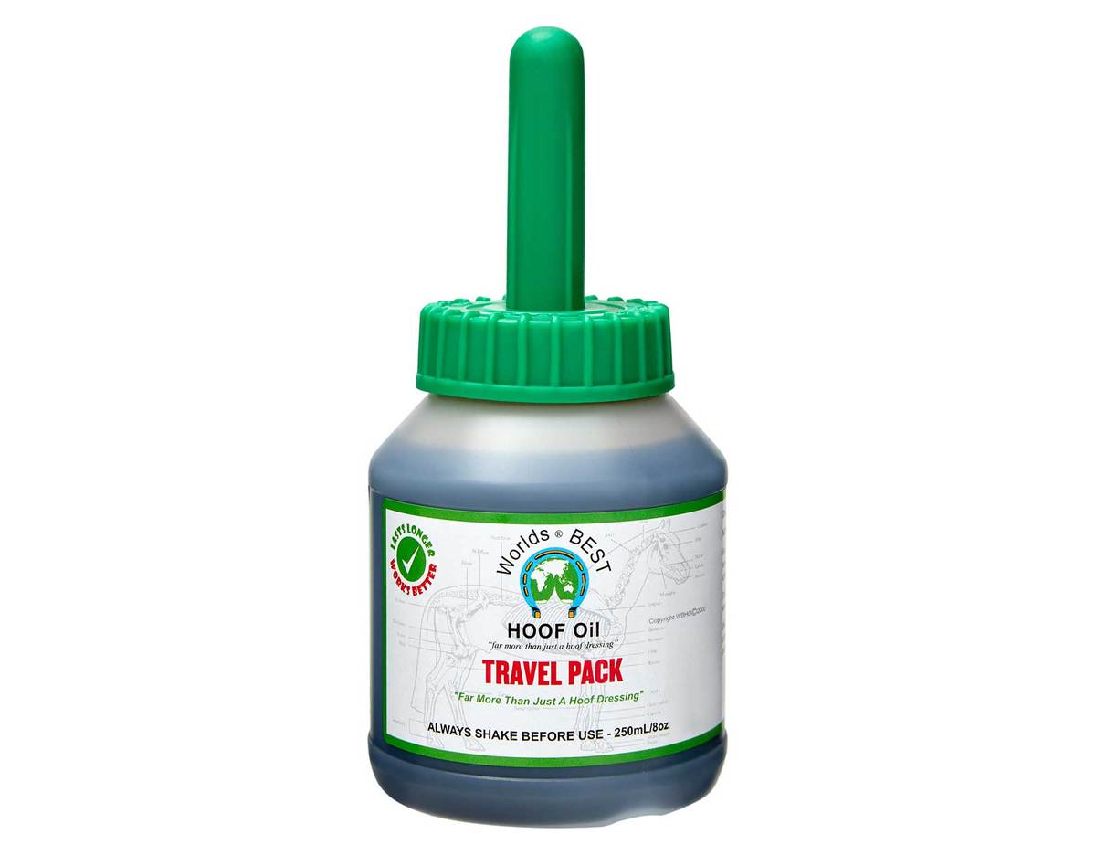 Worlds Best Hoof Oil Travel Pack 250ml