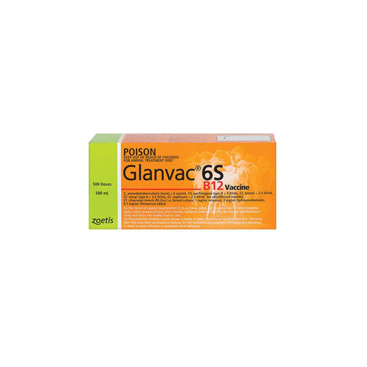 Zoetis Glanvac 6S B12 [Siz:500ml]