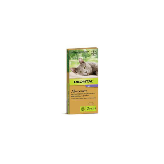 Bayer Drontal Cat Ellipsoid 4kg [Siz:4 tab]