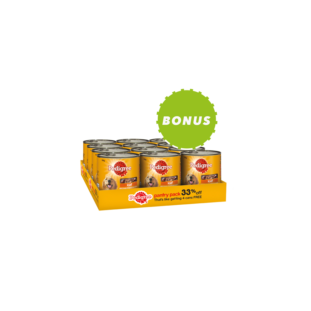 Pedigree Pal Pantry Pack [Siz:12 x 1.2kg]
