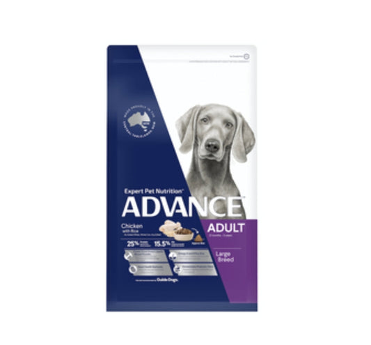 Advance Dog Adult Large Breed [Siz:15kg Fla:Chicken and Rice]