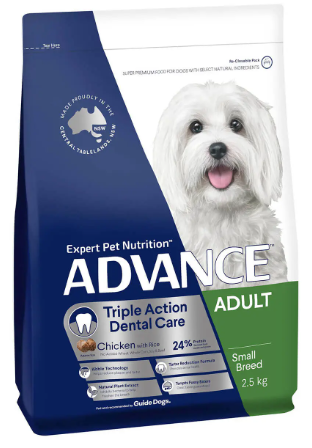 Advance Dog Dental Chicken and Rice Small Breed 2.5kg