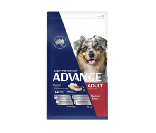 Advance Medium Dog [Siz:15kg Fla:Chicken and Rice]