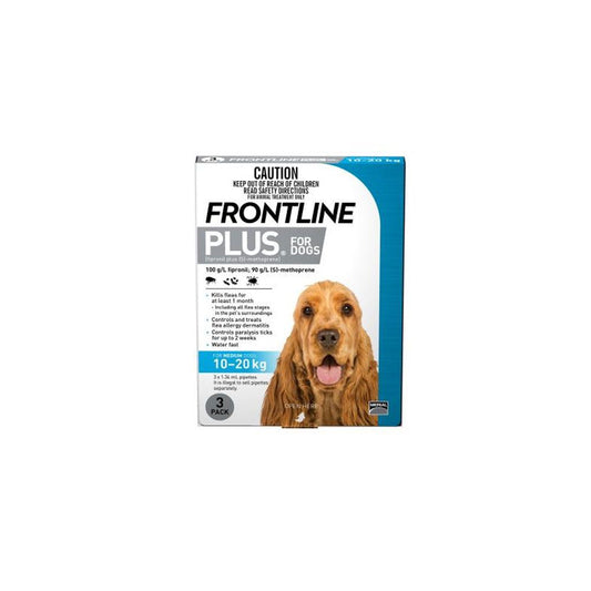 Frontline Plus Dog 0-10kg Small 6 Pack [Siz:6 pack]