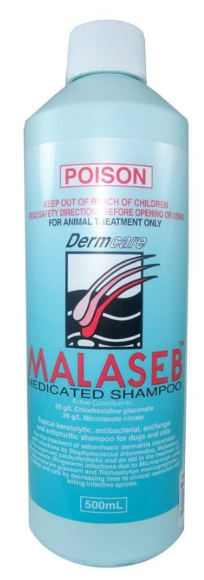 Malaseb Dermcare Medicated Shampoo [Siz:500ml]