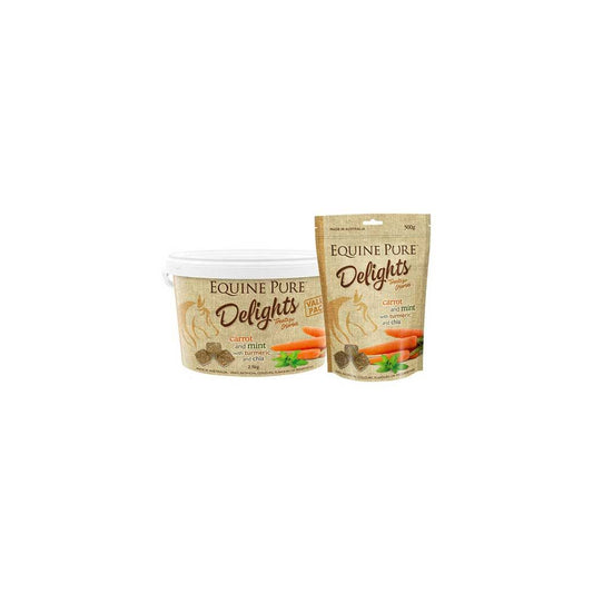 Equine Pure Delights Carrot and Mint [Siz:2kg]