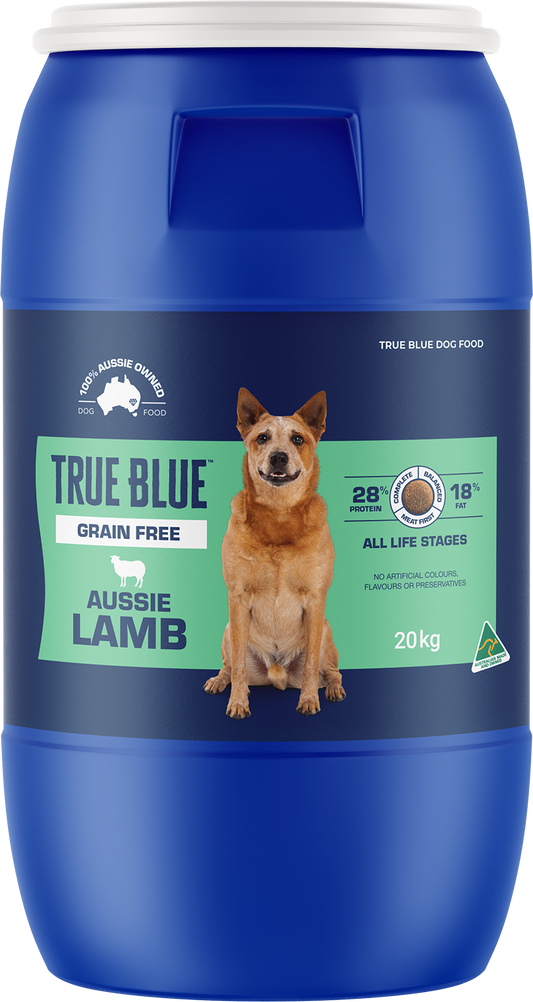 True Blue Barrell GF Lamb 20kg (VIC)