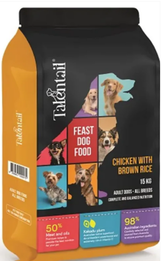 Talentail Premium Chicken and Brown Rice 15kg