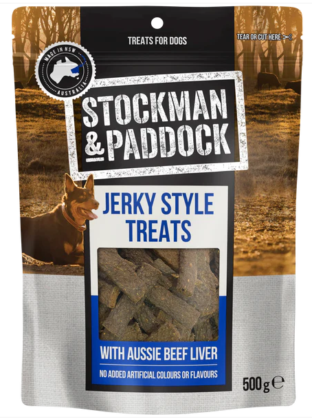 Stockman & Paddock Aussie Jerky 500gm 