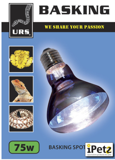URS Basking Spot Globe 75w 