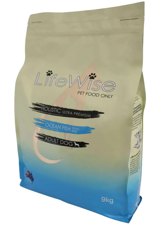 Lifewise Adult Ocean Fish with Lamb and Veg Small Bites [Siz:18kg]