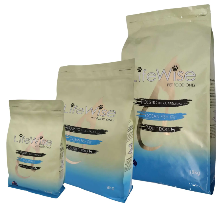 Lifewise Adult Ocean Fish with Lamb and Veg Small Bites [Siz:18kg]