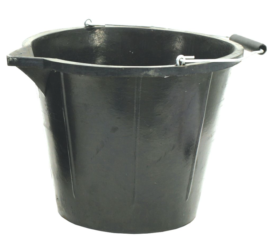 Bucket Recycled Rubber 14L