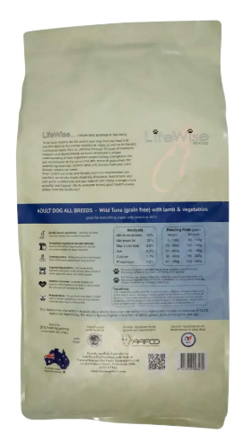 LifeWise Wild Tuna Grain Free [Siz:18kg]