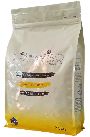 LifeWise Adult Grain Free Turkey & Veg 2.5kg