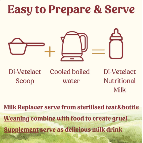 Divetelact Nutritional Milk Bucket 5kg