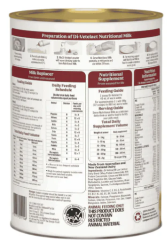 Divetelact Nutritional Milk Bucket 5kg