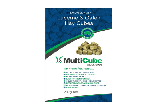 Multicube Lucerne and Oat Hay Cubes 20kg