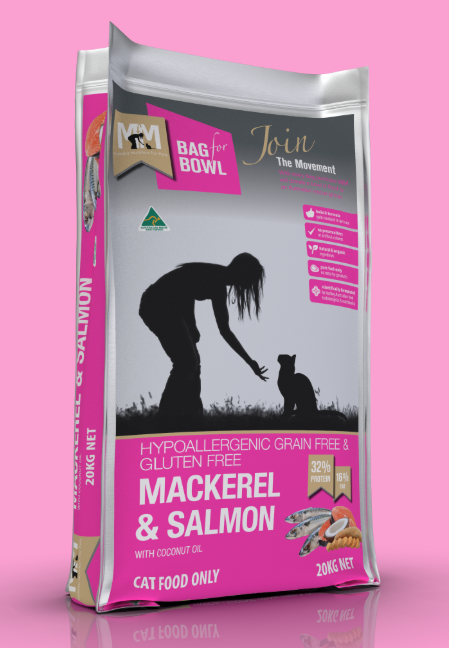 Meals For Mutts Cat Grain Free Mackerel & Salmon [Siz:20kg]