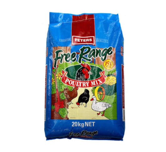 Peters Free Range Poultry Mix 20kg