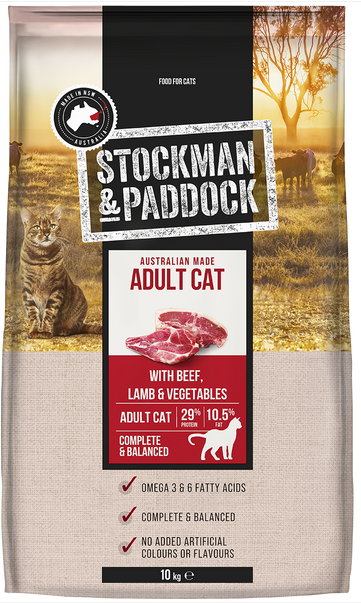 Stockman Paddock Cat Food 10kg