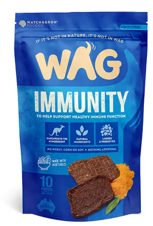 WAG Kangaroo Jerky Immunity 10pc 