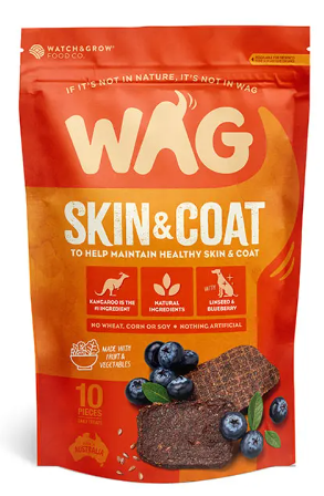 WAG Kangaroo Jerky and Coat 10pc  
