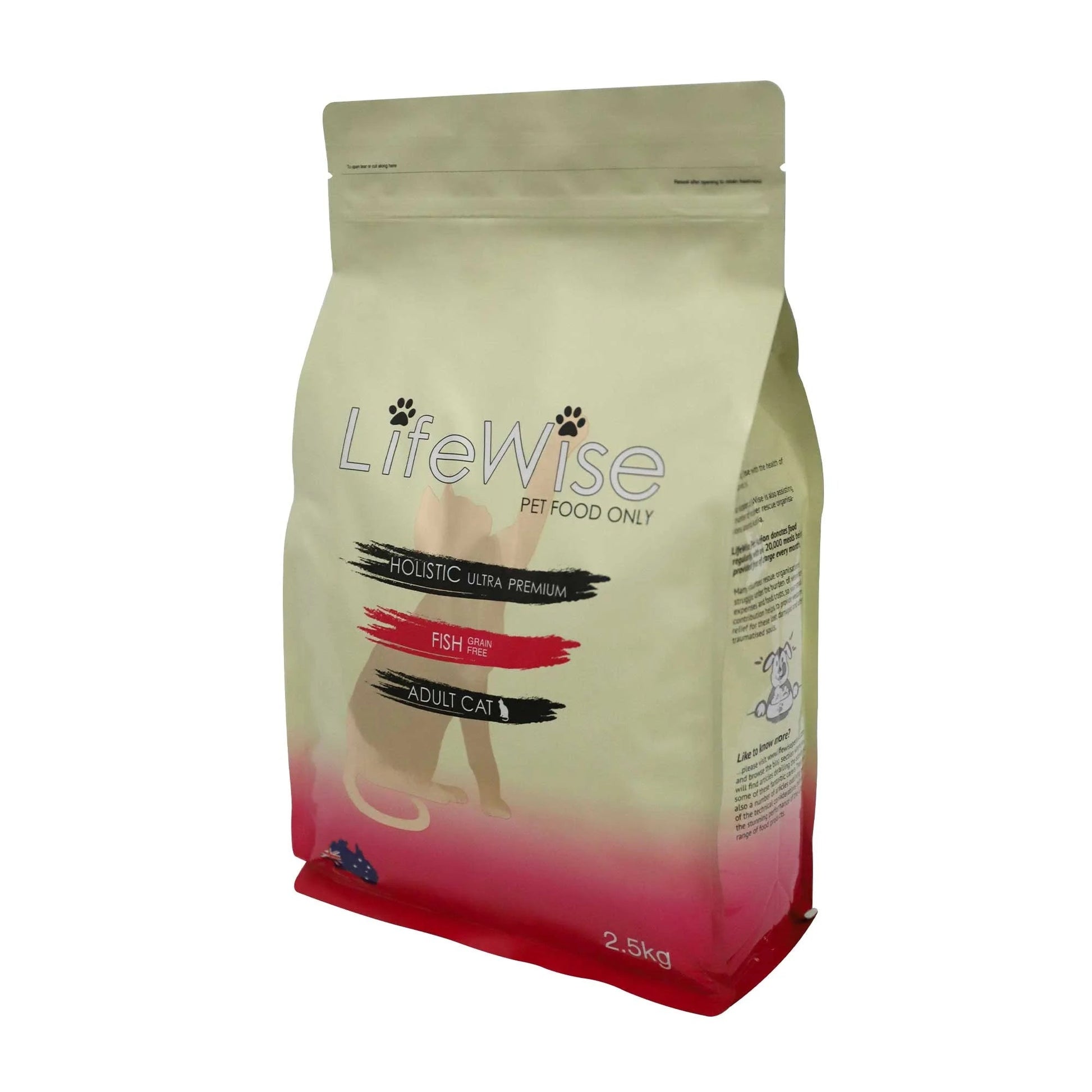 Lifewise Cat Grain Free Fish Lamb & Vegetable 18kg [Siz:18kg]