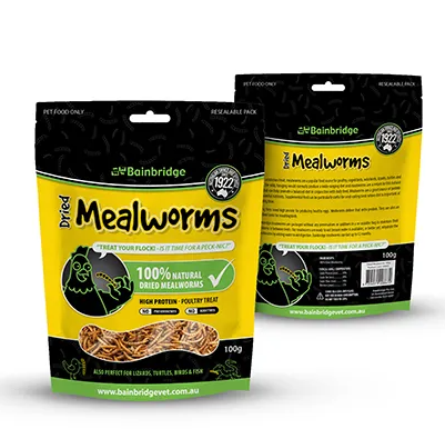 Bainbridge Mealworms 100g