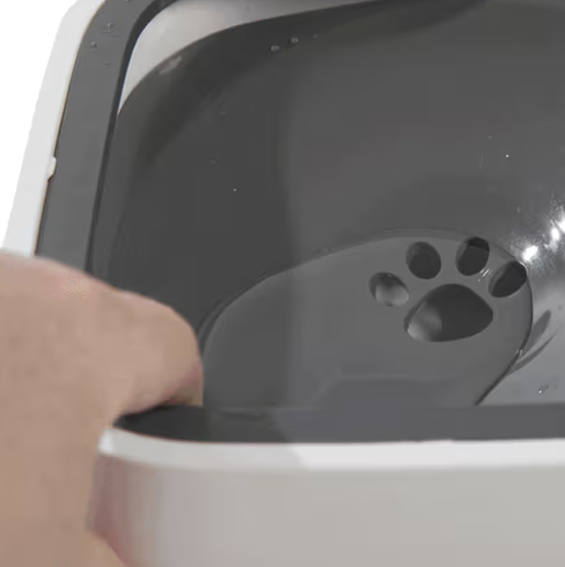 All Fur You Anti Splash Bowl Grey  